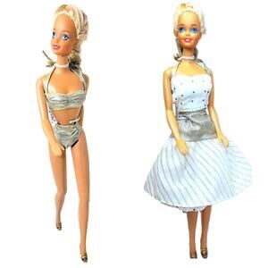 1991 Sun Sensation Barbie w/Reversable Party Dress